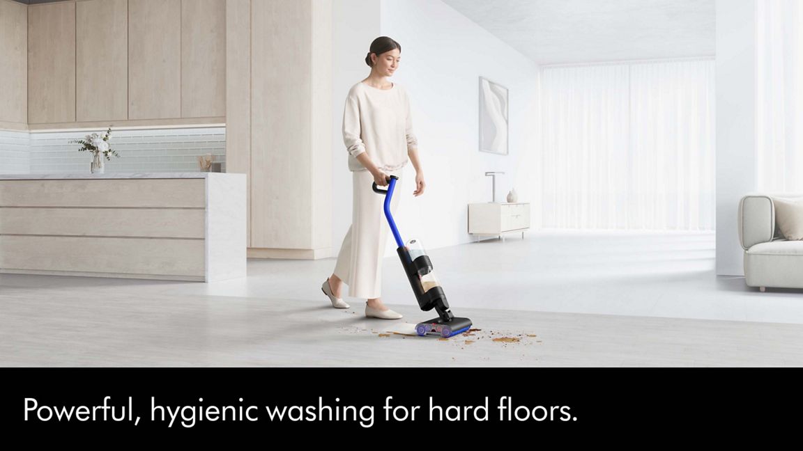 Dyson WashG1 wet cleaner (Matte Black/Ultra Blue)