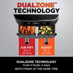 Ninja Foodi Max Dual Zone Air Fryer 9.5L