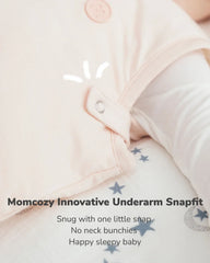 Momcozy Baby Sleep Sack 1.5 TOG - Pink, Small (0-6 Months)