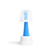 Ubbi Silicone Training Toothbrush Set with Case - Polaris