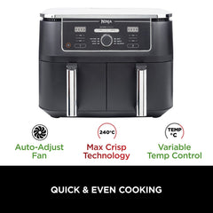 Ninja Foodi Max Dual Zone Air Fryer 9.5L