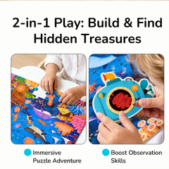 Mideer Mystery Reveal Puzzle - Ocean Secrets 35PCS