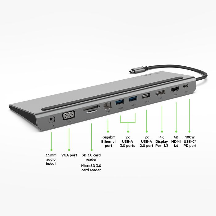 Belkin USB-C 11-in-1 Multiport Docking Station