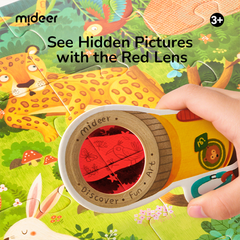 Mideer Mystery Reveal Puzzle - Forest Mysteries 35PCS