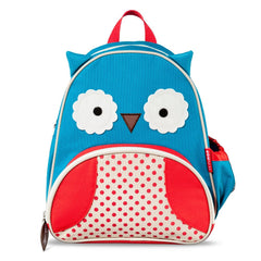 Skip Hop Zoo Little Kid Backpack - Owl detail