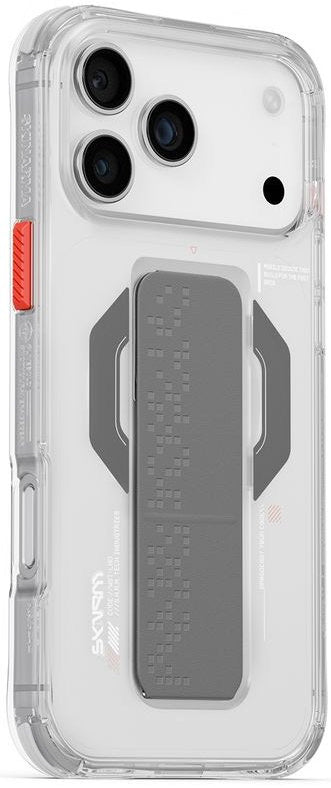 SKINARMA IPHONE 17 PRO HAXA (MAG-CHARGE + GRIP-STAND) - Clear