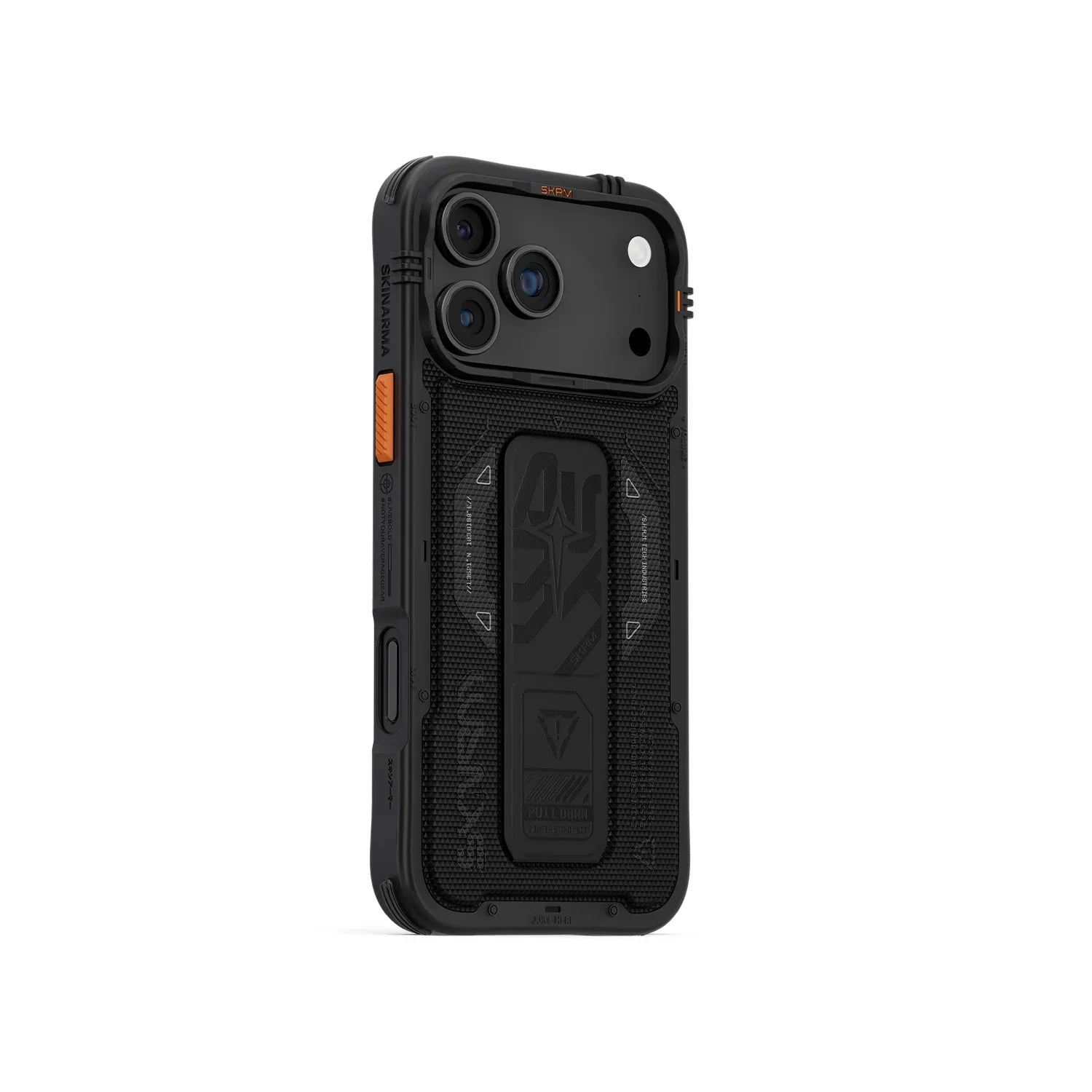 SKINARMA IPHONE 17 PRO MAX PHANTOM (MAG-CHARGE + GRIP-STAND) - Black
