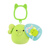Squishmallows Clip-On Franky Lime Green Elephant