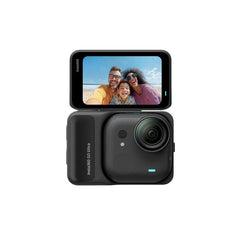 Insta360 GO Ultra Standard Bundle – Black 4K Hands-Free Camera