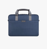 UNIQ Stockholm Water-Resistant Nylon Protective Messenger Bag up to 16 inch - Blue