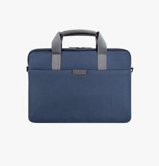UNIQ Stockholm Water-Resistant Nylon Protective Messenger Bag up to 16 inch - Blue