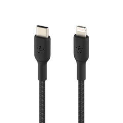 Belkin BoostCharge Pro Braided USB-C to Lightning Cable 1m - Black