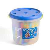 Mideer Rainbow Magnetic-Building Sticks-100pcs