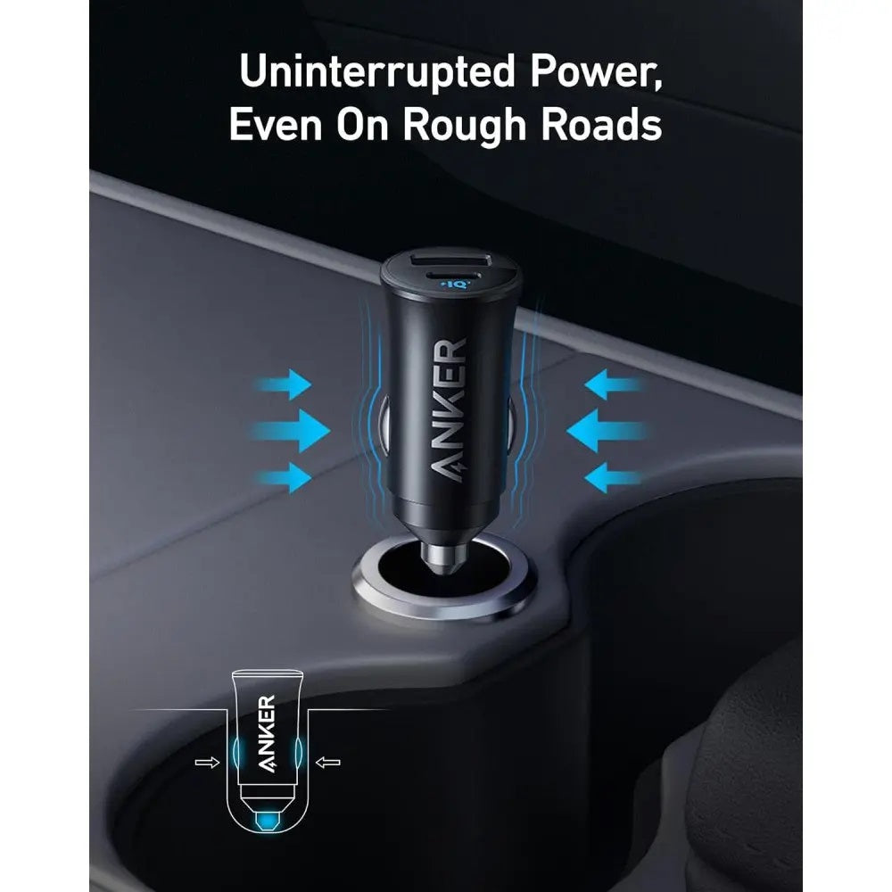 Anker Car Charger 30w | 2 ports - Black