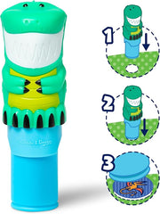 Melissa & Doug Sticker Wow!™ 24-Page Activity Pad and Sticker Stamper - Dinosaur