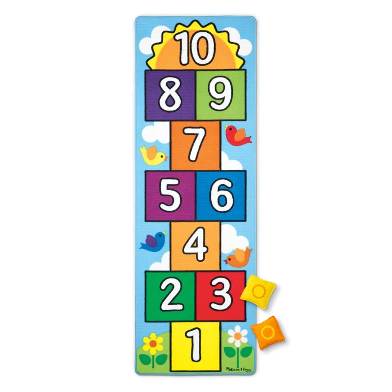 Hop & Count Hopscotch Rug - 9402