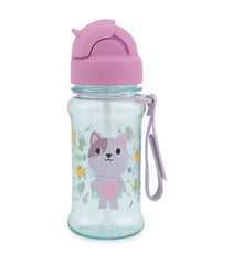Skip Hop Besties Squad Tritan Straw Bottle - Cleo Cat
