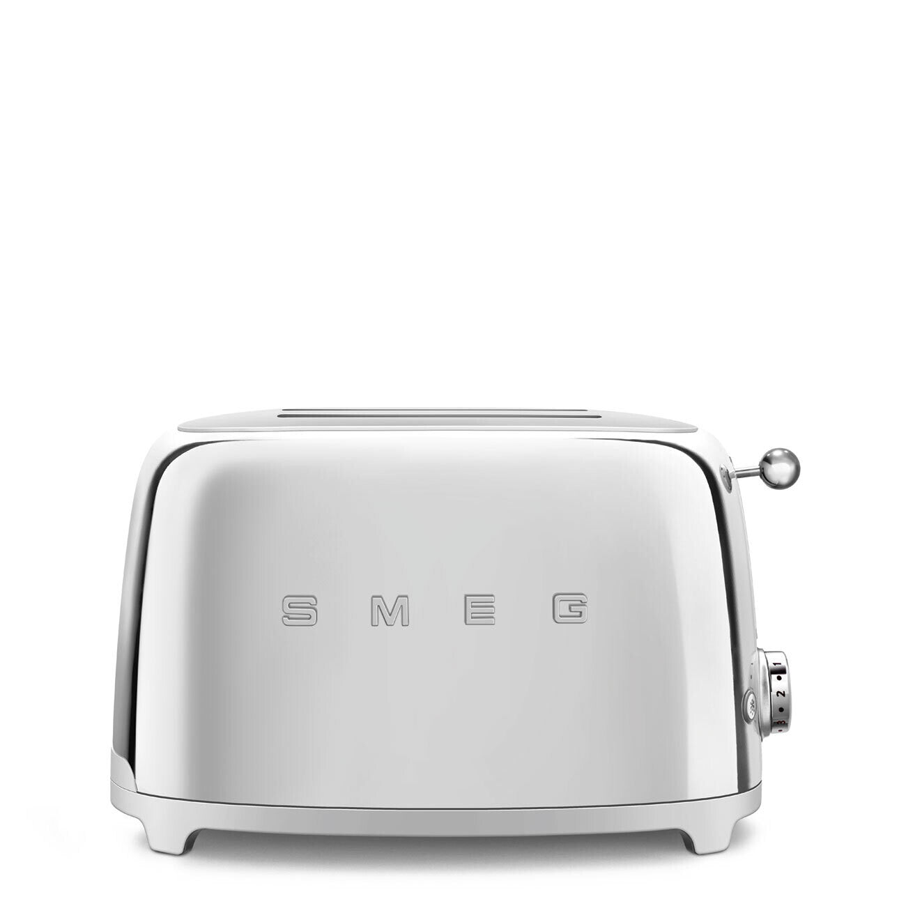 Smeg 2-Slice Toaster 50's Style Aesthetic - Stainless Steel
