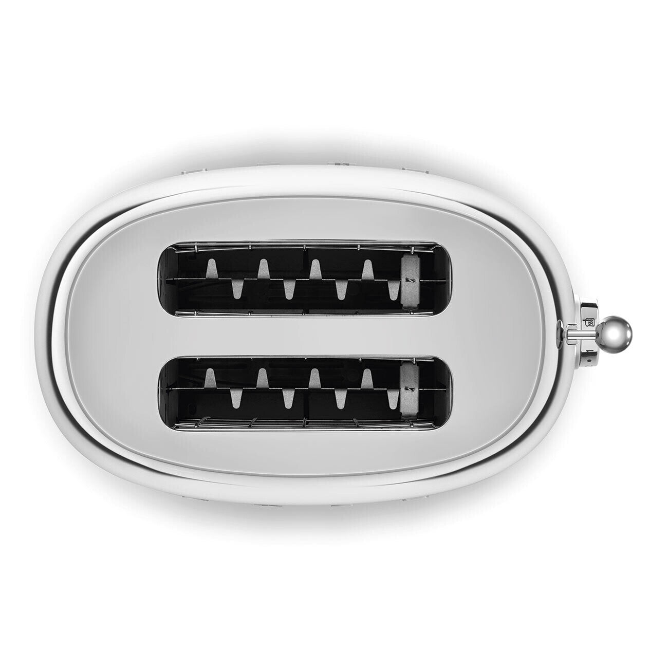 Smeg 2-Slice Toaster 50's Style Aesthetic - Stainless Steel