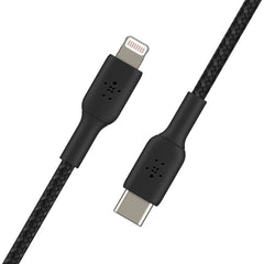 Belkin BoostCharge Pro Braided USB-C to Lightning Cable 1m - Black