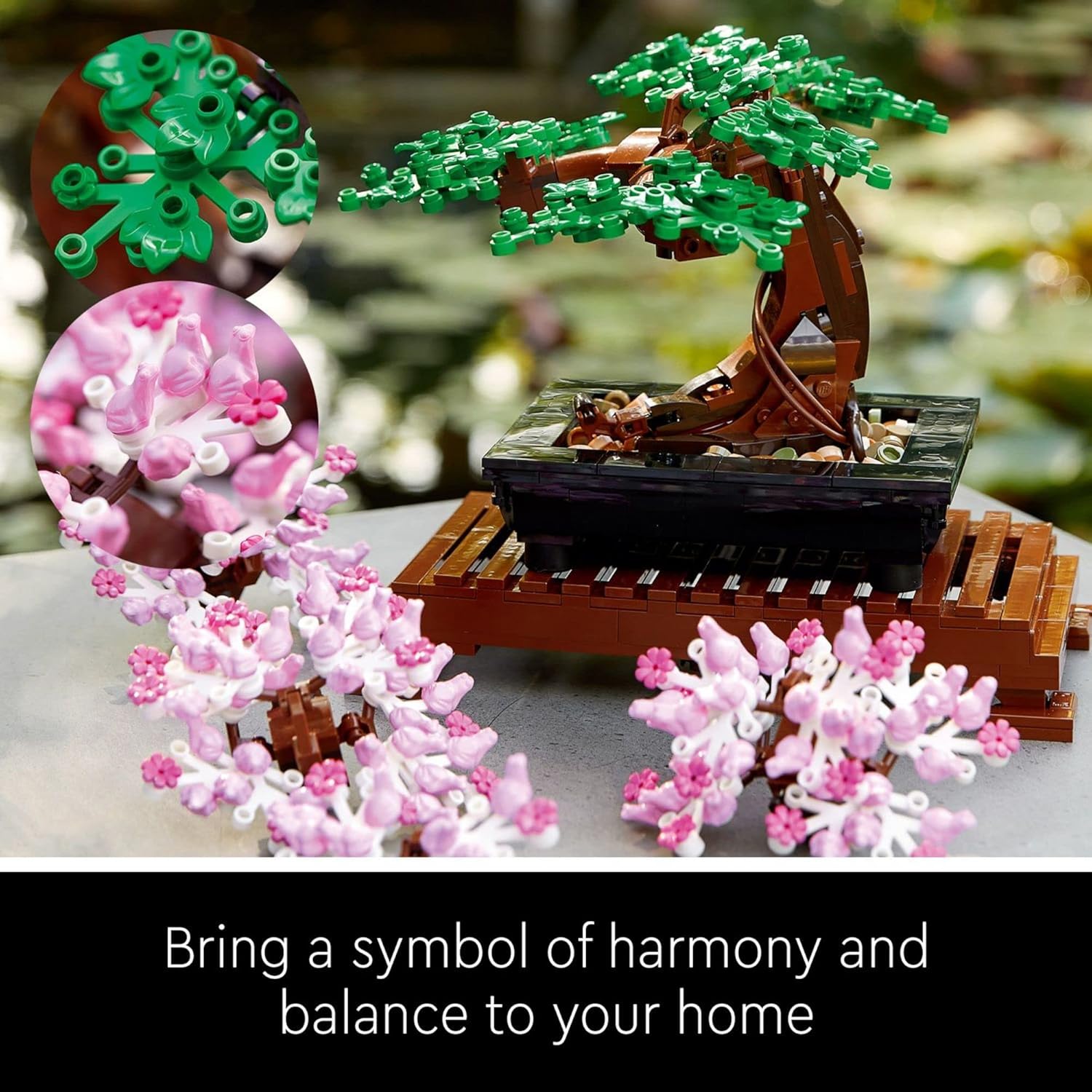 LEGO Botanicals Bonsai Tree Building Set , Ages 18+
