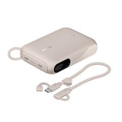 Belkin BoostCharge 10000mAh Power Bank with Display 20W PD - Sand