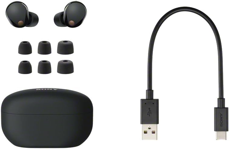 Sony WF-1000XM5 True Wireless Noise Cancelling Headphones - Black