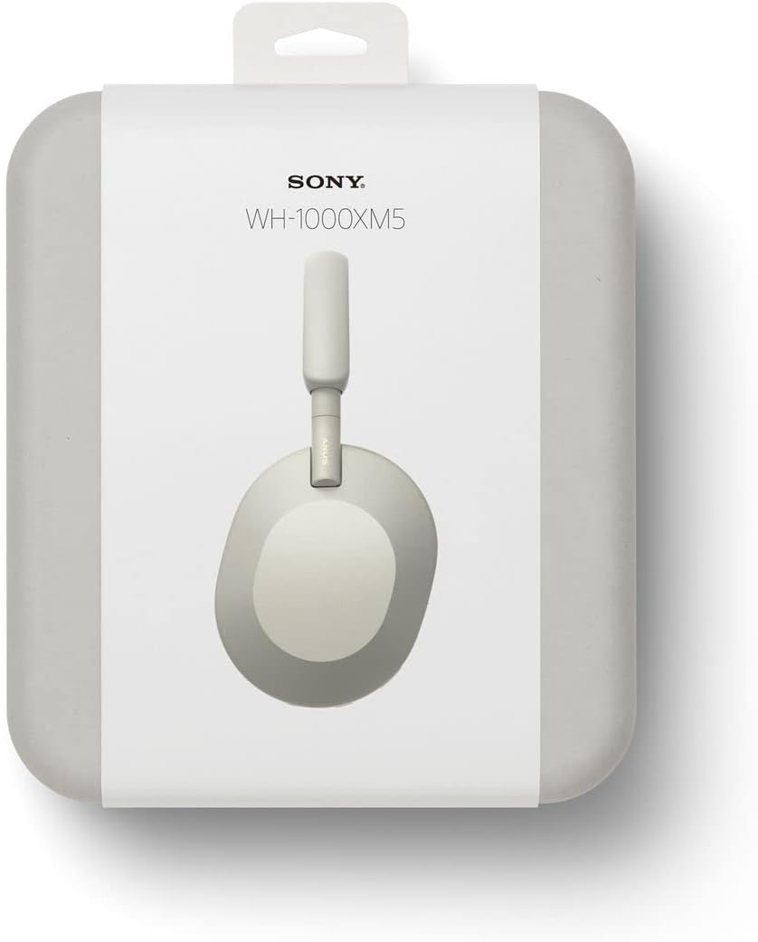 Sony WH-1000XM5 Wireless Noise Cancelling Headphones - Silver
