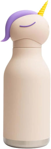 Asobu Bestie Unicorn Insulated Stainless Steel Water Bottle with Straw