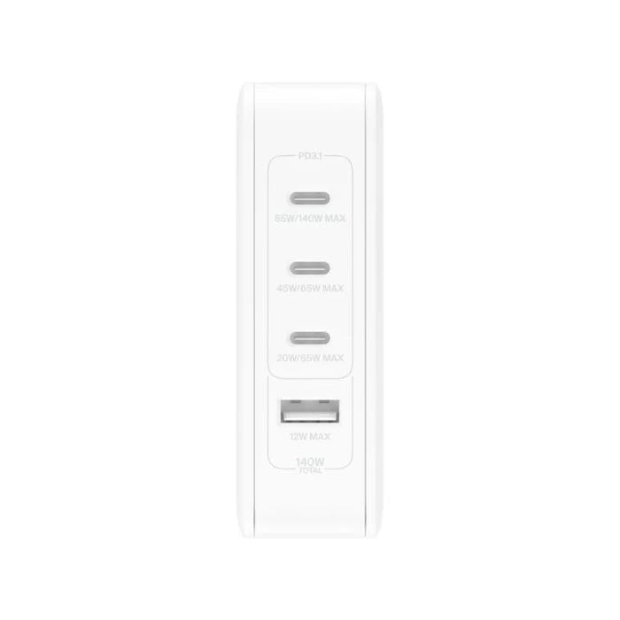 BELKIN BOOSTCHARGE PRO 140W 4-PORT - White