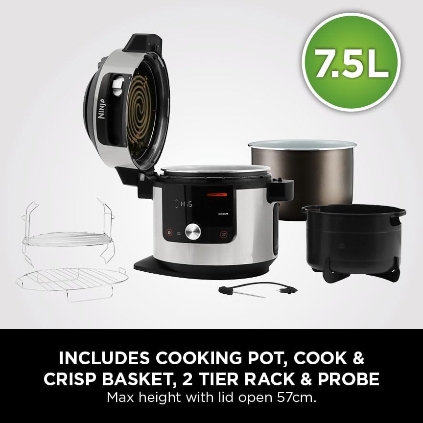 Ninja Foodi MAX 15-in-1 SmartLid Multi-Cooker 7.5L