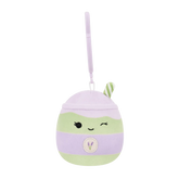 Squishmallows Clip-On Latchmi Lavender Matcha Latte