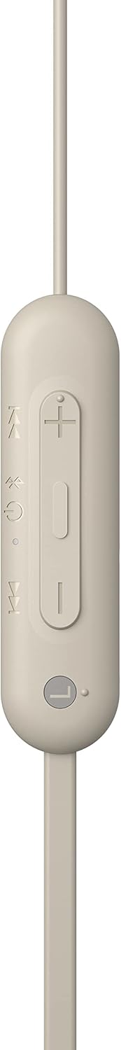Sony WI-C100 Wireless In-ear Headphones - Taupe
