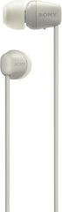 Sony WI-C100 Wireless In-ear Headphones - Taupe