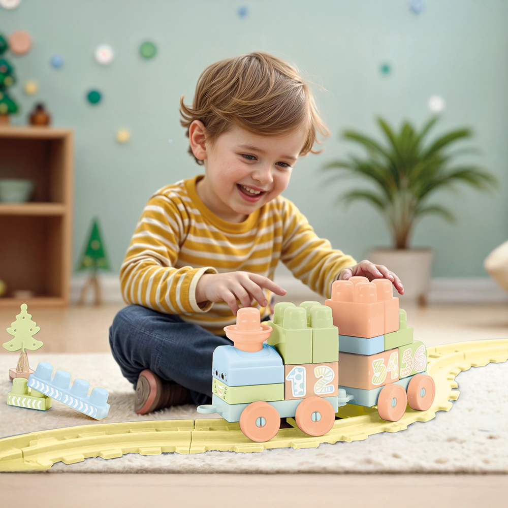 DOLU Train Set 36 Pcs Pastel