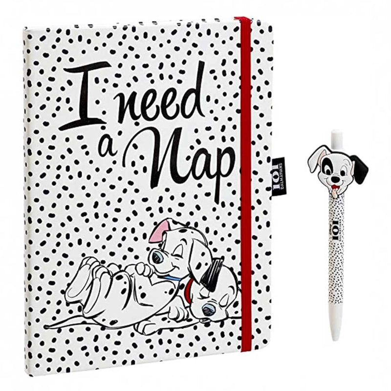 101 Dalmatians: Notebook & Pen: I Need a Nap - FG-UT-DI06432