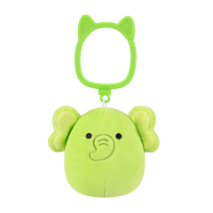 Squishmallows Clip-On Franky Lime Green Elephant