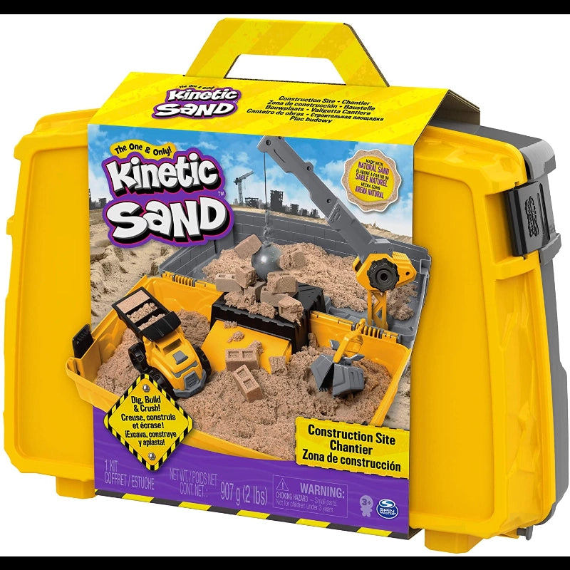 Kinetic Sand Construction Site Folding Sandbox - 6055877