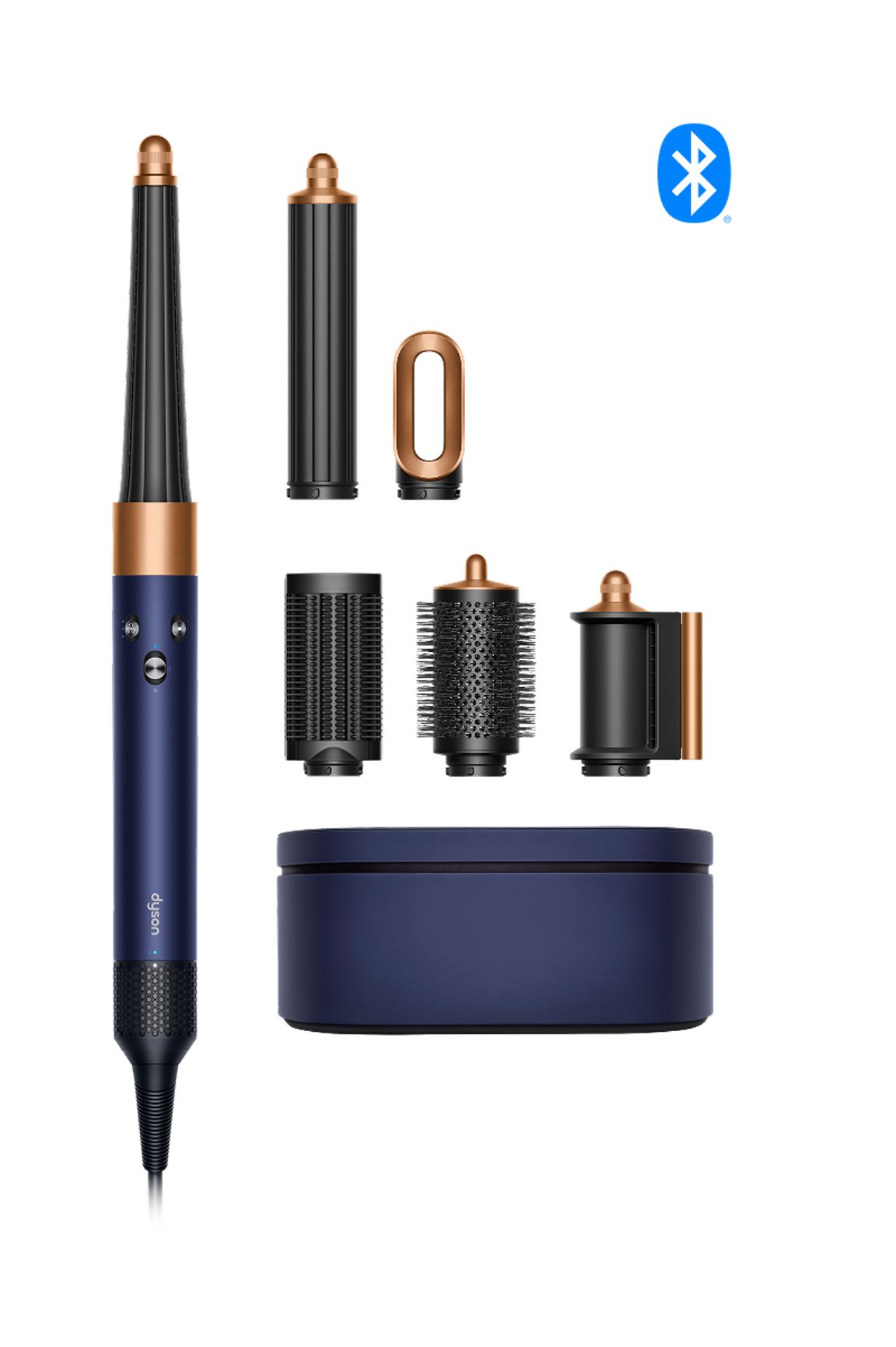 Dyson Airwrap i.d. multi-styler and dryer Straight+Wavy - Prussian Blue/Rich Copper