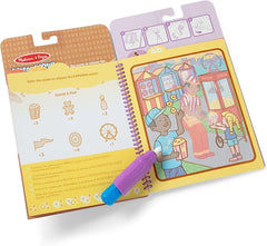 Melissa & Doug Reusable Water Board and Pen Treat Scented