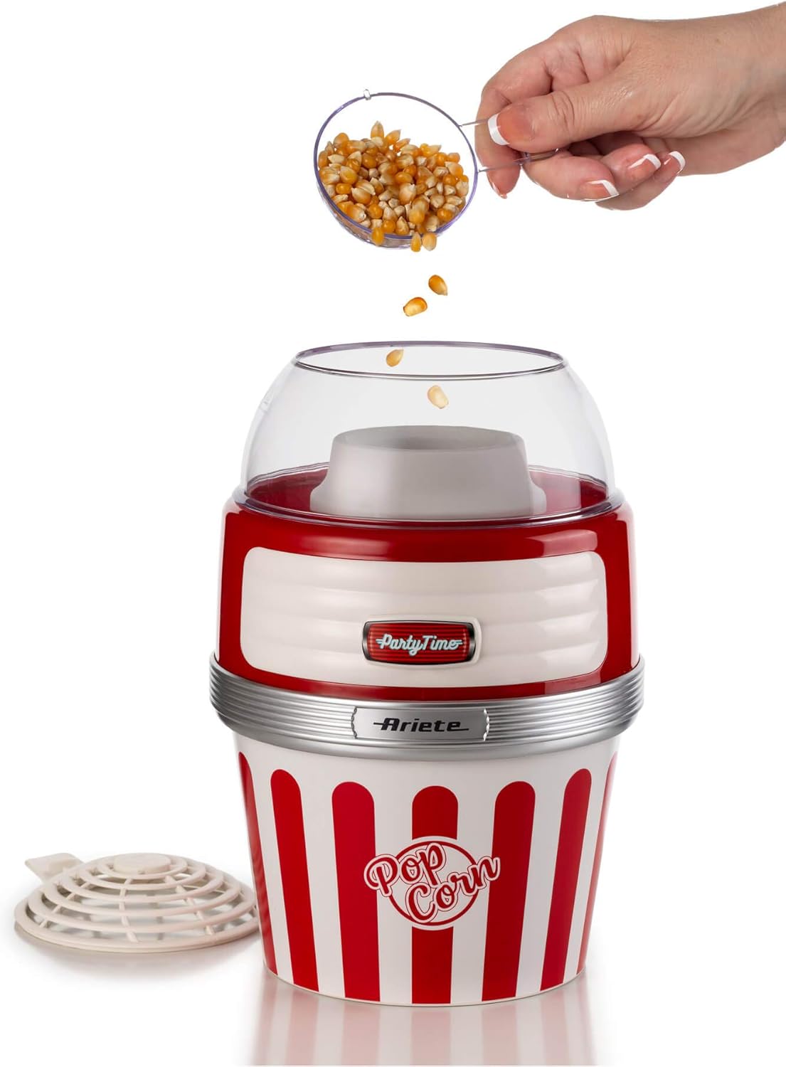 Ariete Popcorn Maker XL Party Time - Red
