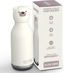 asobu Bestie Insulated Water Bottle (Bear)