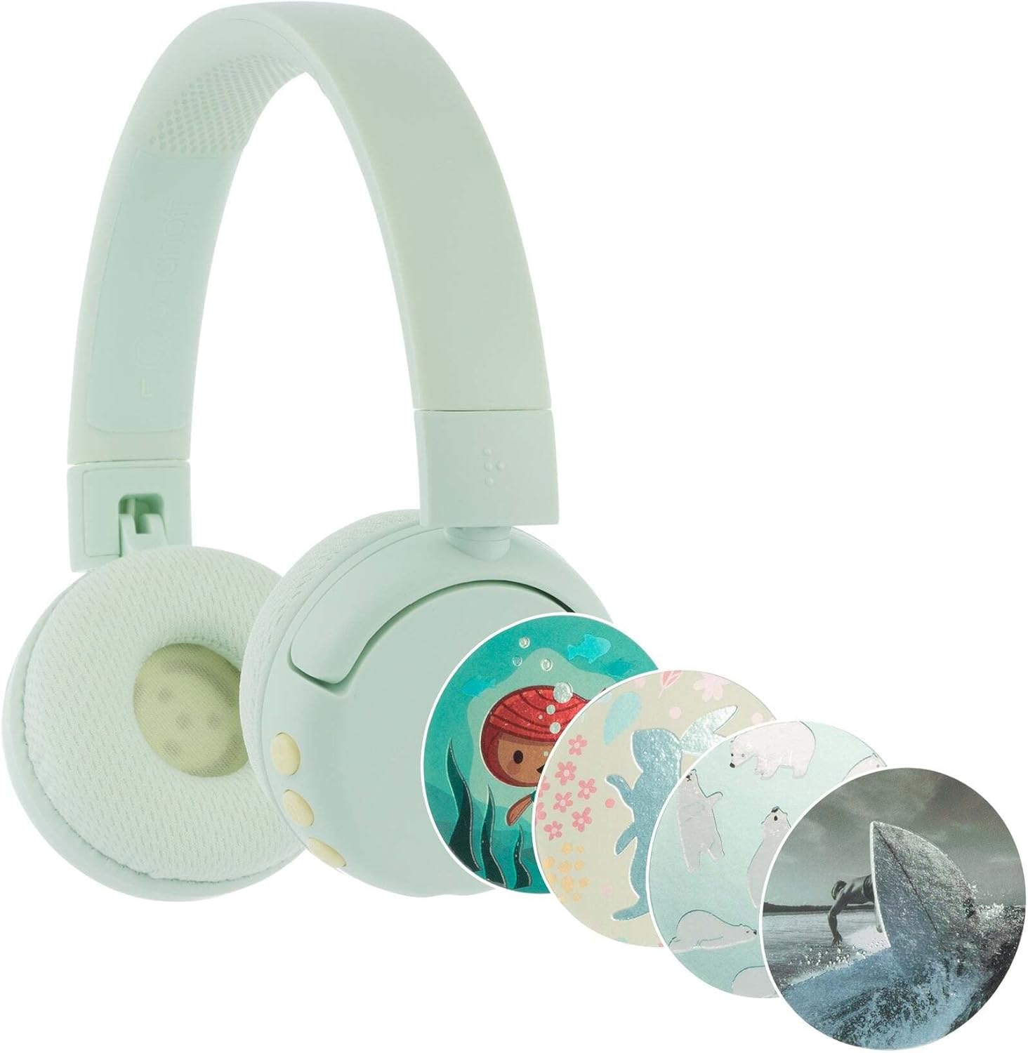 BuddyPhones POP Fun - Ocean Green