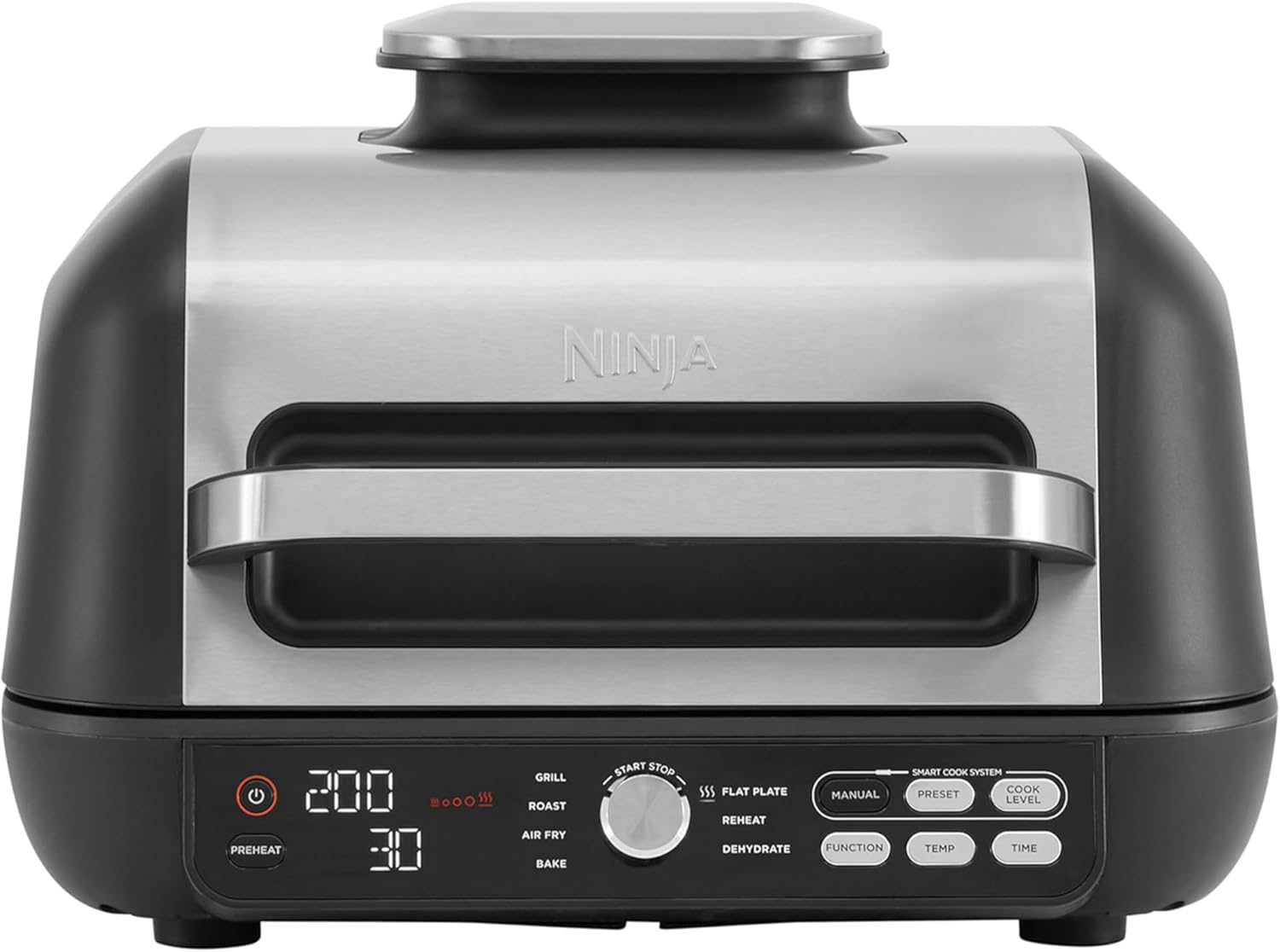 Ninja Foodi MAX Pro Health Grill, Flat Plate & Air Fry