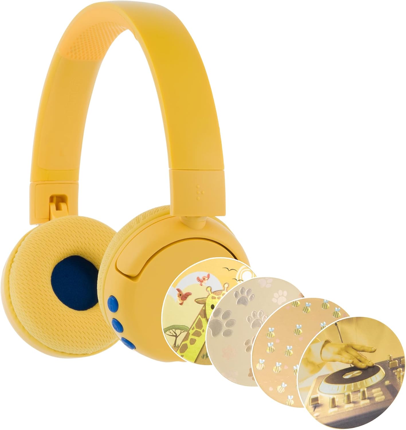 BuddyPhones POP Fun - Sun Yellow
