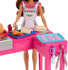 Barbie And Teresa Recipe For Friendship Teresa Doll & Kitchen Playset