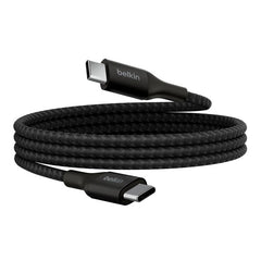BELKIN BOOSTCHARGE C - C BRAIDED CABLE 240W 1M - BLACK