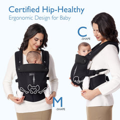 3-in-1 Baby Carrier - Black