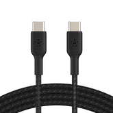 BELKIN BOOSTCHARGE C - C BRAIDED CABLE 1M - BLACK