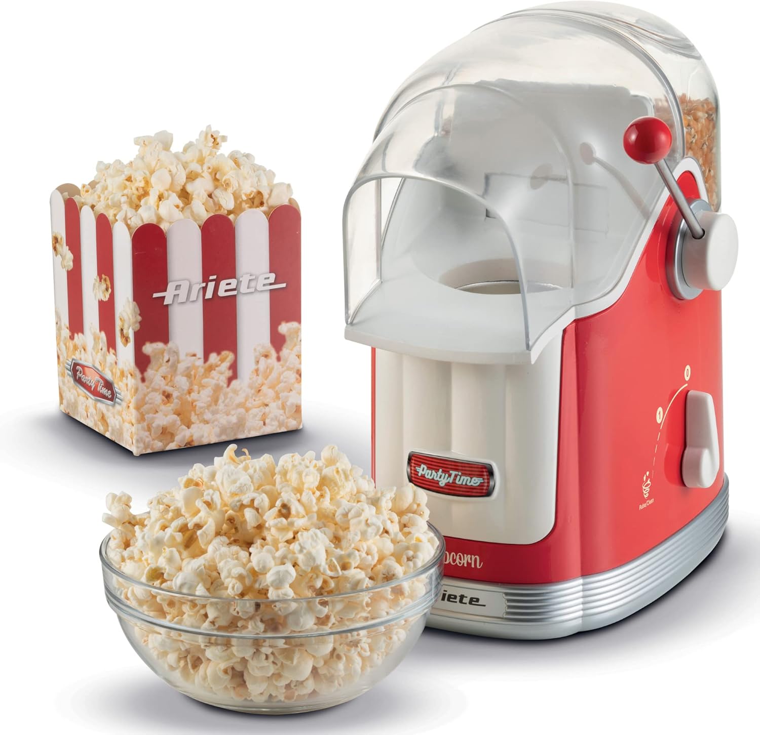 Ariete Popcorn Maker Party Time - Red